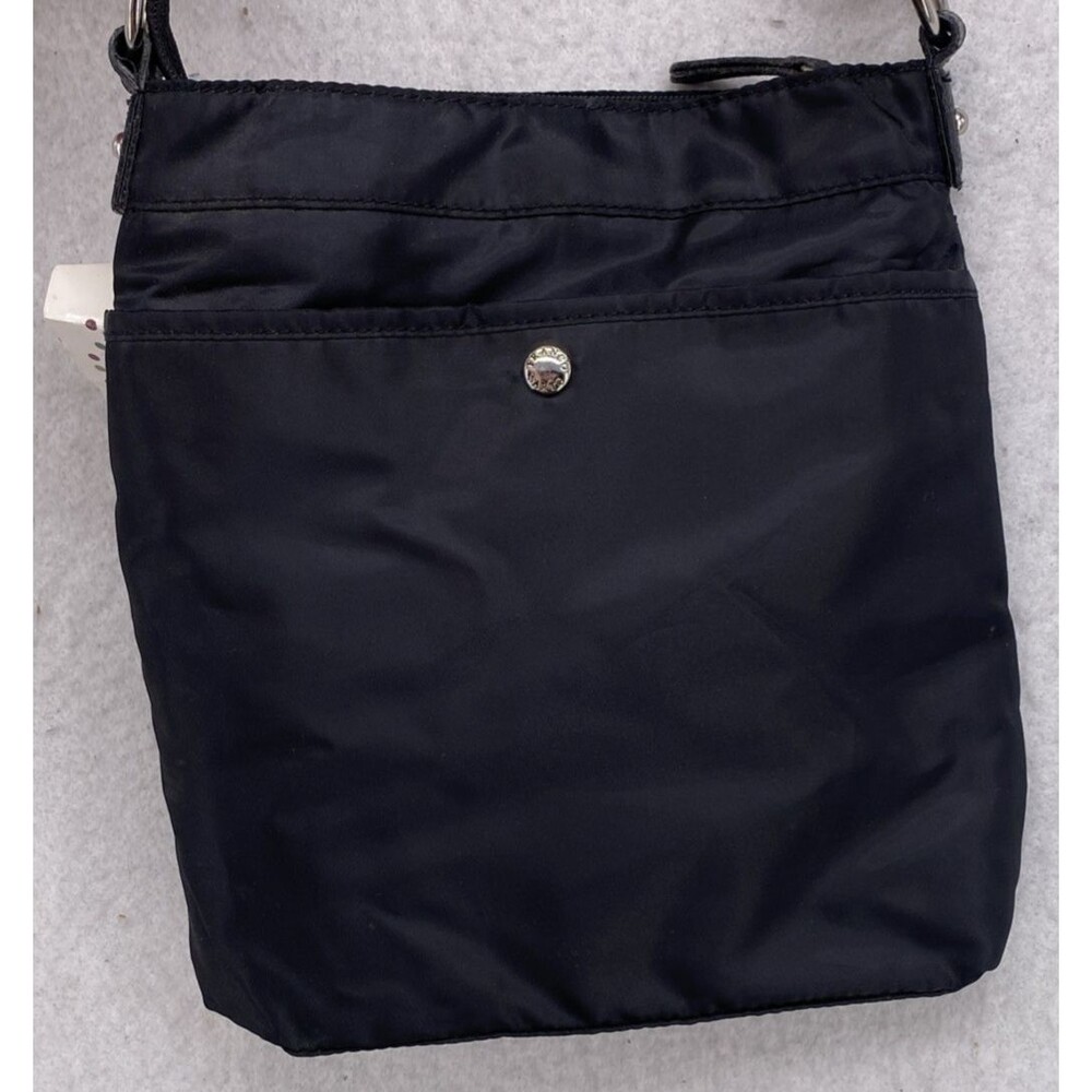 Franco Sarto Organization Over The Rainbow Black Crossbody Bag NWT Travel Retro - Picture 3 of 16
